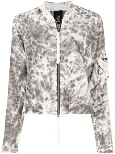 Thom Krom бомбер с мраморным эффектом