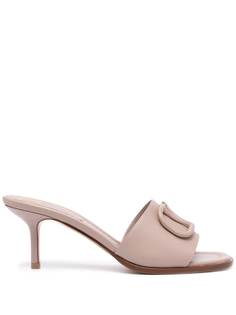 Valentino Garavani босоножки с логотипом VLogo
