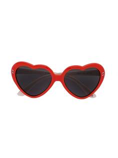 Stella McCartney Kids солнцезащитные очки в оправе в форме сердец