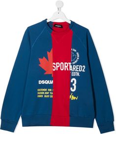 Dsquared2 Kids толстовка с логотипом