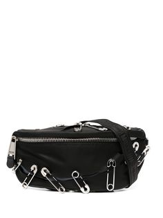 Moschino поясная сумка с булавками