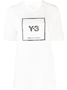 Y-3 футболка с логотипом