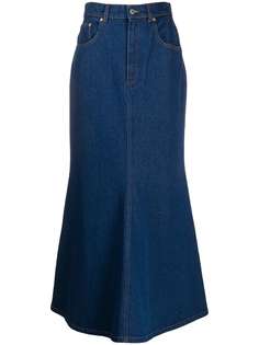 Nanushka джинсовая юбка Claudia