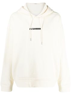 Jil Sander худи с логотипом