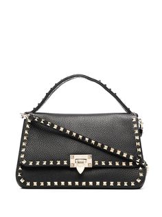 Valentino Garavani сумка Rockstud из зернистой кожи