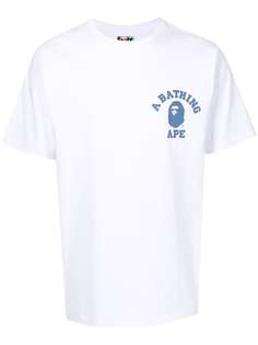 A BATHING APE® футболка с короткими рукавами и логотипом