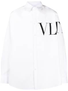 Valentino рубашка с логотипом VLTN