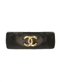 Chanel Pre-Owned заколка для волос с логотипом CC