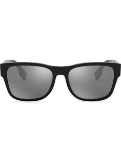 Burberry Eyewear солнцезащитные очки Logo Appliqué Square