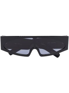 Rick Owens солнцезащитные очки Tecuatl в футуристичном стиле