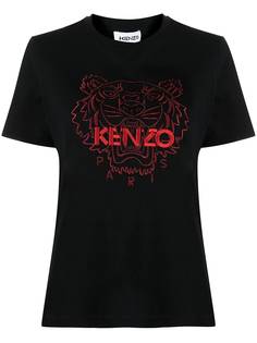 Kenzo футболка с вышивкой Chinese New Year