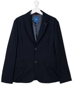 Fay Kids блейзер строгого кроя