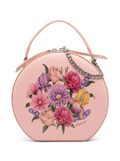 Monnalisa сумка с цветочным принтом
