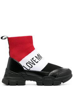 Love Moschino ботинки в стиле колор-блок