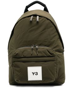 Y-3 рюкзак с нашивкой-логотипом