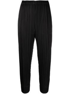Pleats Please Issey Miyake укороченные плиссированные брюки
