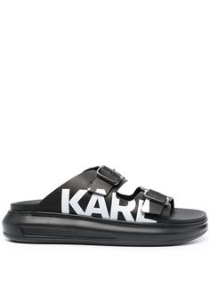 Karl Lagerfeld сандалии Kapri с пряжками и логотипом