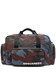 Dsquared2 спортивная сумка с камуфляжным принтом