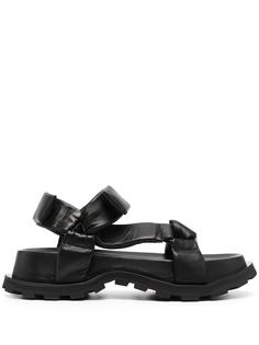 Jil Sander сандалии на массивной подошве