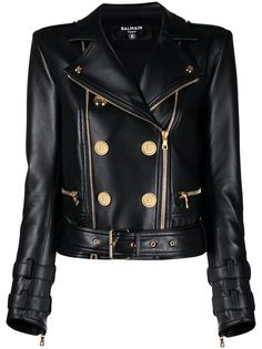 Balmain байкерская куртка