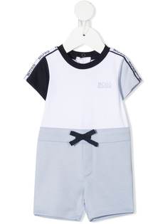 BOSS Kidswear ромпер с бантом