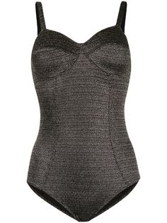 Lisa Marie Fernandez купальник с эффектом металлик