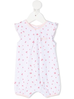 BOSS Kidswear ромпер с цветочным принтом