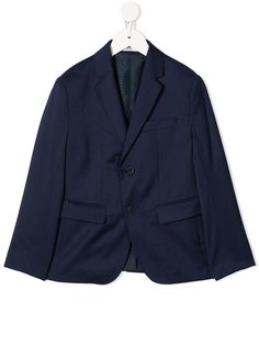 BOSS Kidswear однобортный блейзер