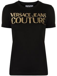 Versace Jeans Couture футболка узкого кроя с логотипом