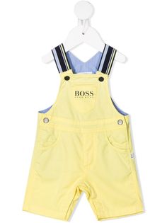 BOSS Kidswear комбинезон с логотипом