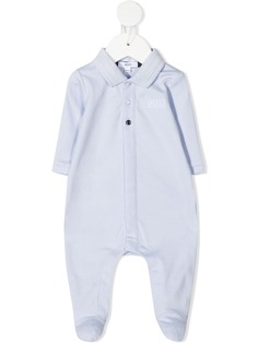 BOSS Kidswear пижама с логотипом