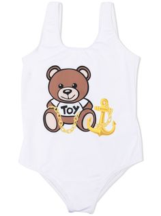 Moschino Kids купальник с принтом Teddy Bear