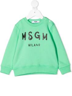 MSGM Kids толстовка с логотипом