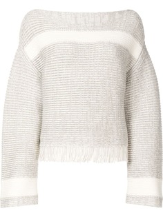 Proenza Schouler White Label трикотажный джемпер со вставками