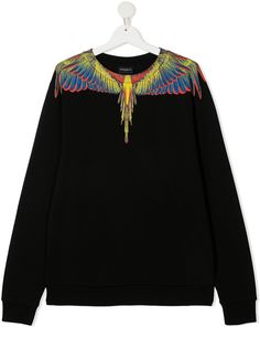 Marcelo Burlon County Of Milan Kids толстовка с графичным принтом