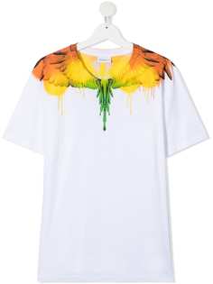 Marcelo Burlon County Of Milan Kids футболка с графичным принтом