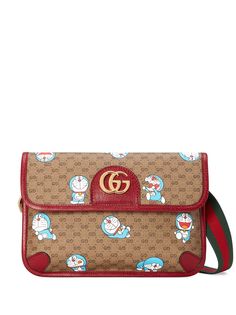 Gucci маленькая поясная сумка из коллаборации с Doraemon