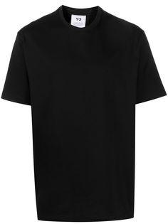 Y-3 футболка с контрастными полосками