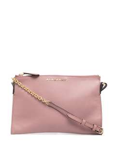 Burberry клатч на молнии с логотипом