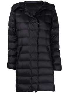 Moncler удлиненный пуховик Gnosia
