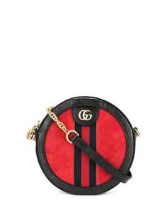 Gucci круглая мини-сумка на плечо Ophidia