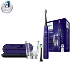 Электрическая зубная щетка Philips Sonicare DiamondClean HX9372/04, с зарядным стаканом и дорожным футляром