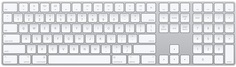 Клавиатура Apple Magic Keyboard with Numeric Keypad White (MQ052RS/A)