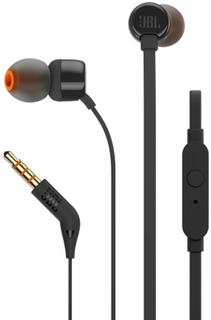 Наушники с микрофоном JBL T110 Black