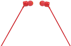 Наушники с микрофоном JBL T110 Red