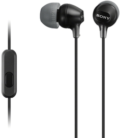 Наушники с микрофоном Sony MDR-EX14AP Black