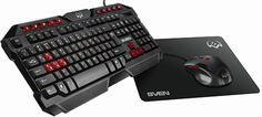 Игровой набор Sven GS-9200 клавиатура + мышь + коврик