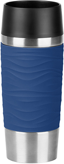 Термокружка Emsa Travel Mug Waves, 0,36 л Blue (N2010900)