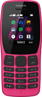 Мобильный телефон Nokia 110DS (2019) Pink (ТА-1192)