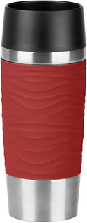 Термокружка Emsa Travel Mug Waves, 0,36 л Red (N2011100)